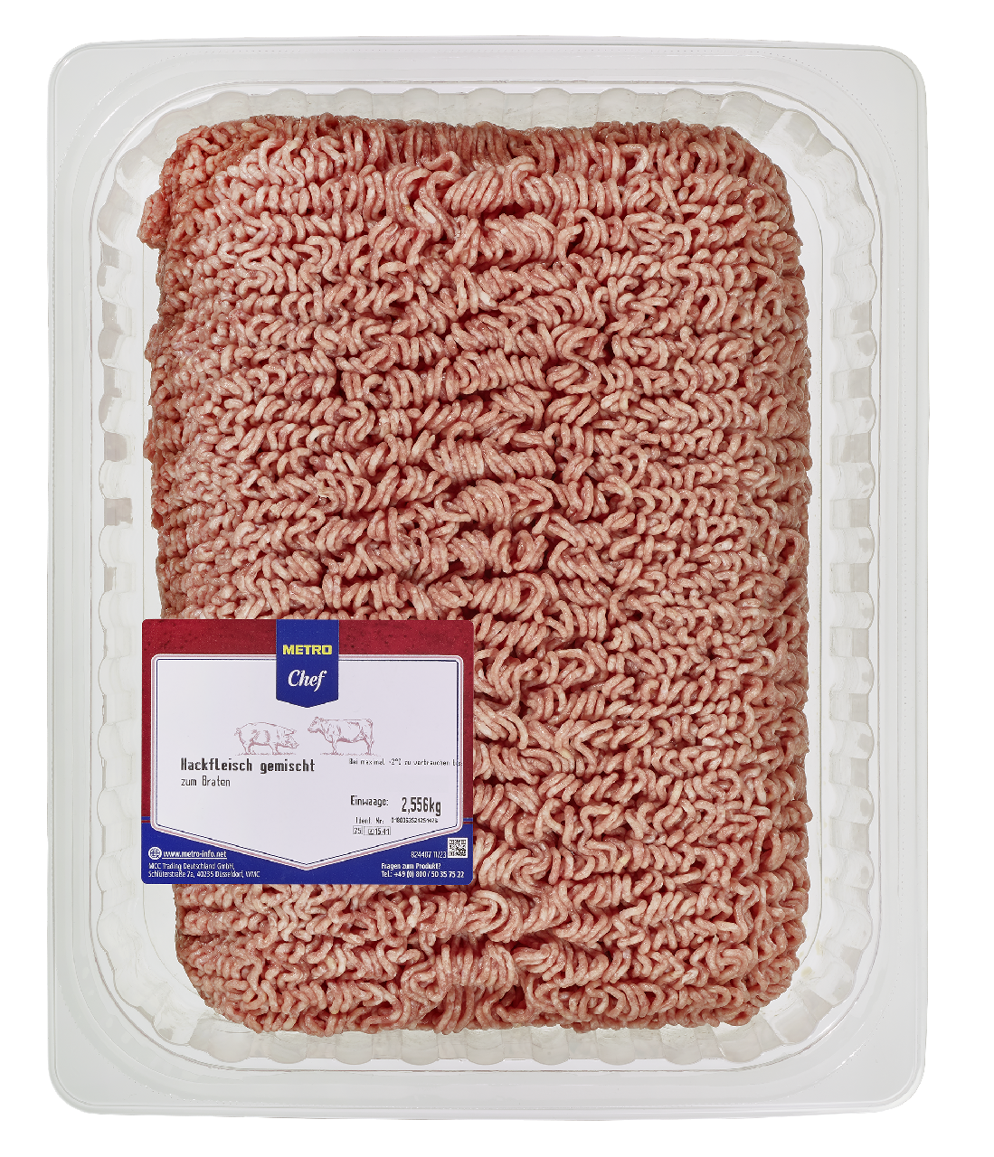 METRO Chef Hackfleisch gemischt gekühlt ca. 1,5 kg - je kg