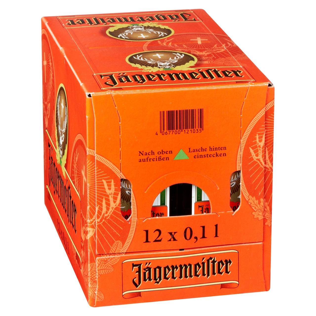 Jägermeister 35 % Vol. - 0,10 l Flasche