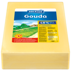 Milram Gouda Schnittkäse, 48 % Fett ca. 15 kg Blöcke - je kg
