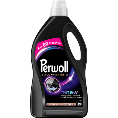 Perwoll Feinwaschmittel Black 80 WL - 4 l Flasche
