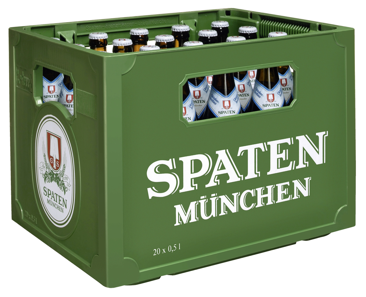 Spaten oktoberfestbier Glas - 20 x 500 ml Flasche
