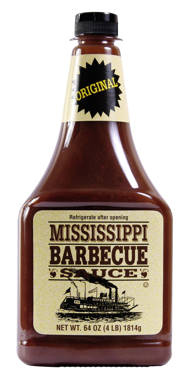Mississippi Barbecue Sauce Original - 1,814 kg Flasche