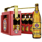 Paulaner Bier Münchner Hell 4,9 % vol. Glas - 20 x 0,50 l Flaschen
