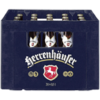 Herrenhäuser Bier Premium Pilsener Klassisch feinherb 0,5 l Glas - 20 x 0,50 l Flaschen