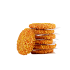 SALOMON FoodWorld Crunchy Chik'n Burger, tiefgefroren, gegart, paniert mit knackigen Flakes ca. 90 g Stücke - 1,5 kg Packung