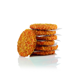 SALOMON FoodWorld Crunchy Chik'n Burger, tiefgefroren, gegart, paniert mit knackigen Flakes ca. 90 g Stücke - 1,5 kg Packung