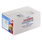 SALOMON FoodWorld Giant Burger gewürzt, roh, tiefgefroren 28 Stück à ca. 180 g Ø 5-6 Inch - 5,04 kg Karton