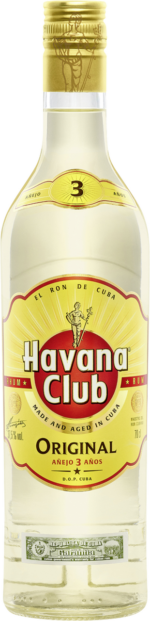 Havana Club 3 Años 37,5 % vol. - 700 ml Flasche