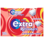 Extra Refreshers Stra. Lemon 12 Packungen à 8 Stück - 12 x 18 g Schachtel