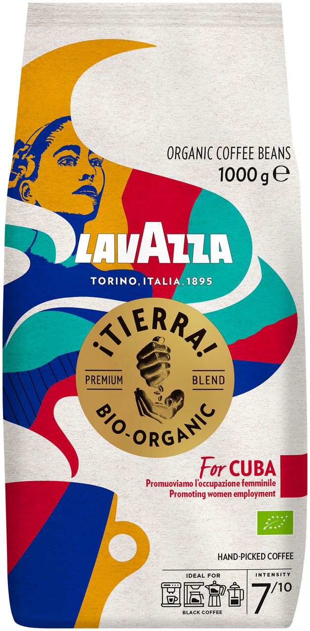 Lavazza Tierra Organic Bio For Cuba - 1 kg Beutel
