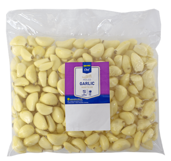 METRO Chef Knoblauch geschält - 1 kg Beutel