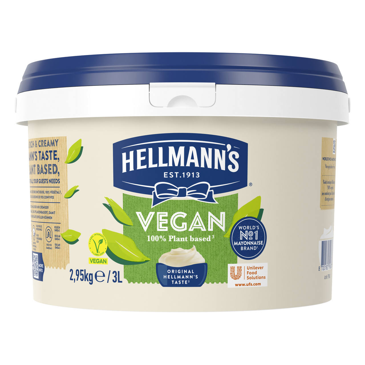 Hellmann's Vegan Mayonnaise - 3 l Eimer