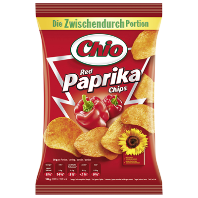 Chio Red Paprika Kartoffelchips Kartoffelchips Mit Paprika Geschmack 50 G Beutel Metro