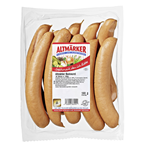 Altmärker Bockwurst gekühlt geräuchert 10 Stück à 100 g - 1 x 1 kg Packung