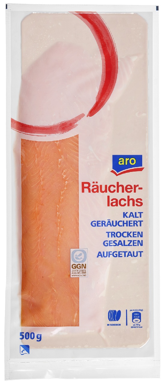 aro Räucherlachs - 500 g Packung