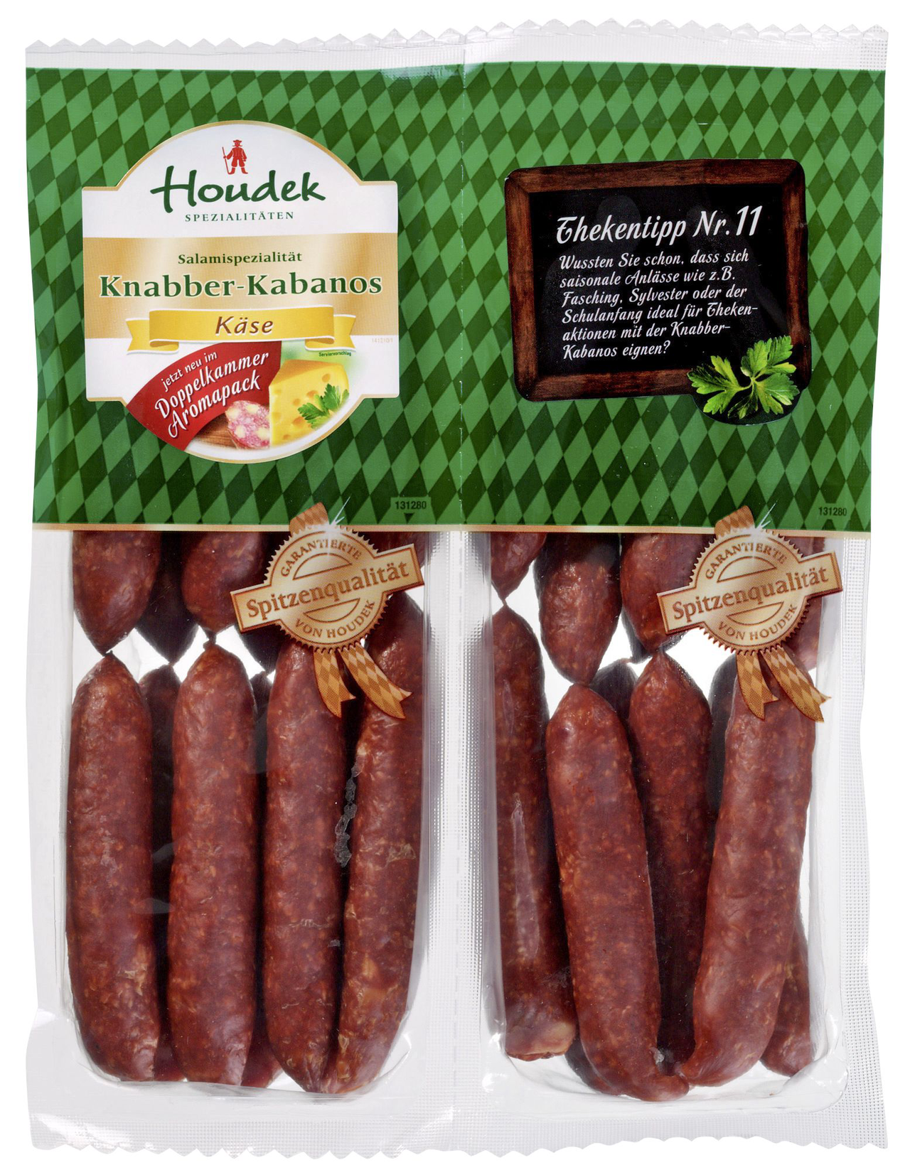 Houdek Knabber-Kabanos Käse - 700 g Packung