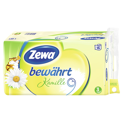 Zewa Bewahrt Kamille Gelb Zellstoff 3 Lagig Metro
