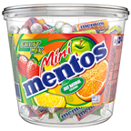 Mentos Mini Fruit Mix 120 Stück - 1,26 kg Dose