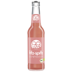 Fritz Spritz BIO Rhabarbersaftschorle 40 % Fruchtgehalt Glas - 24 x 0,33 l Flaschen