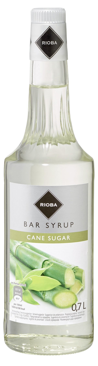 RIOBA Rohrzucker Syrup - 0,7 l Flasche