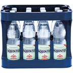 Aquintus Mineralwasser Medium PET Mehrweg - 12 x 1 l Kiste