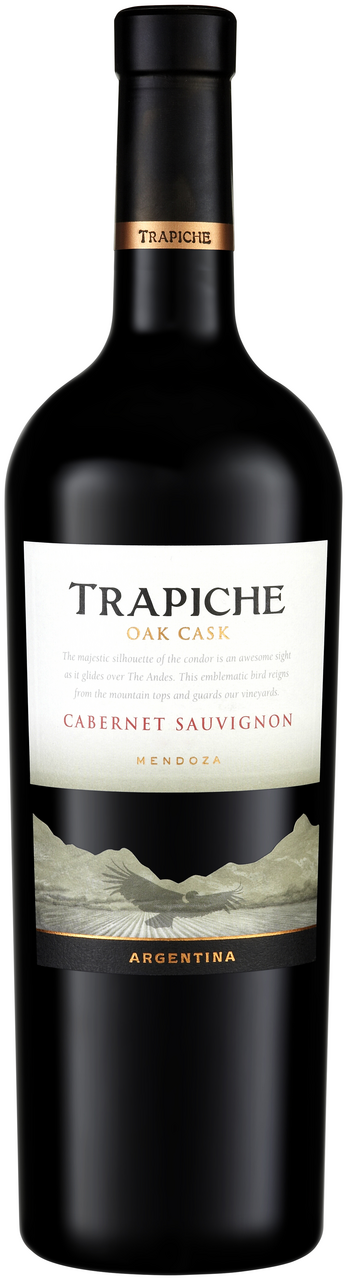 Trapiche Oak Cask Cabernet Sauvignon Rotwein 750 ml Flasche