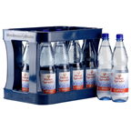 HöllenSprudel Mineralwasser Classic Glas - 12 x 1 l Flaschen