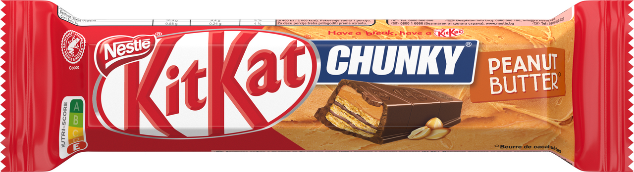 Nestlé KitKat Chunky Peanut Butter - 42 g Packung