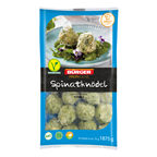 BURGER PROFIKUCHE Spinatknödel, 25 Stück à ca. 75 g, tiefgefroren - 1,875 kg Beutel
