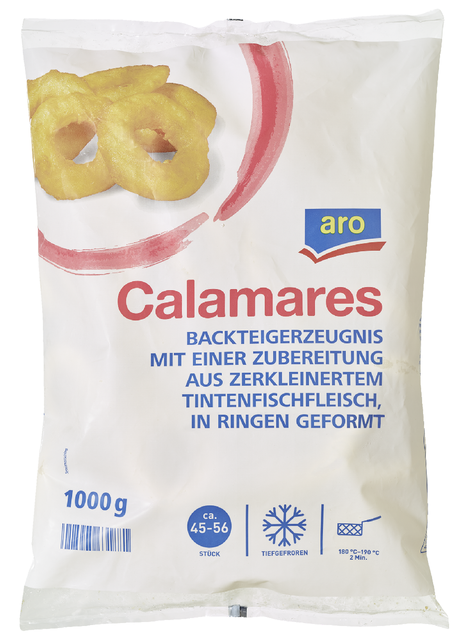 aro Calamares tiefgefroren - 1 kg Beutel