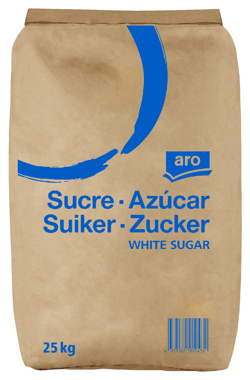 aro Weißzucker - 25 kg Karton