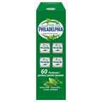 Philadelphia Kräuter 70 % Fett 60 Stück à 16,67 g gekühlt - 1 kg Tray