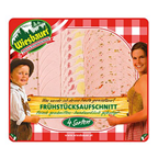 Wiesbauer Frühstücksaufschnitt Champignon- Aufschnittwurst, Feine Extra, Feine Pikantwurst, Feine Gurkerl Extra 150 g Packung