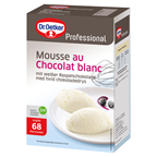 Dr. Oetker Professional Mousse au Chocolat blanc - 1 kg Schachtel