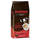 Kimbo Espresso Napoletano ganze Bohnen - 1 x 1 kg Packung