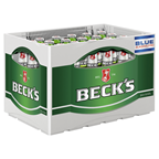 Beck's Blue alkoholfrei Glas - 24 x 0,33 l Flaschen