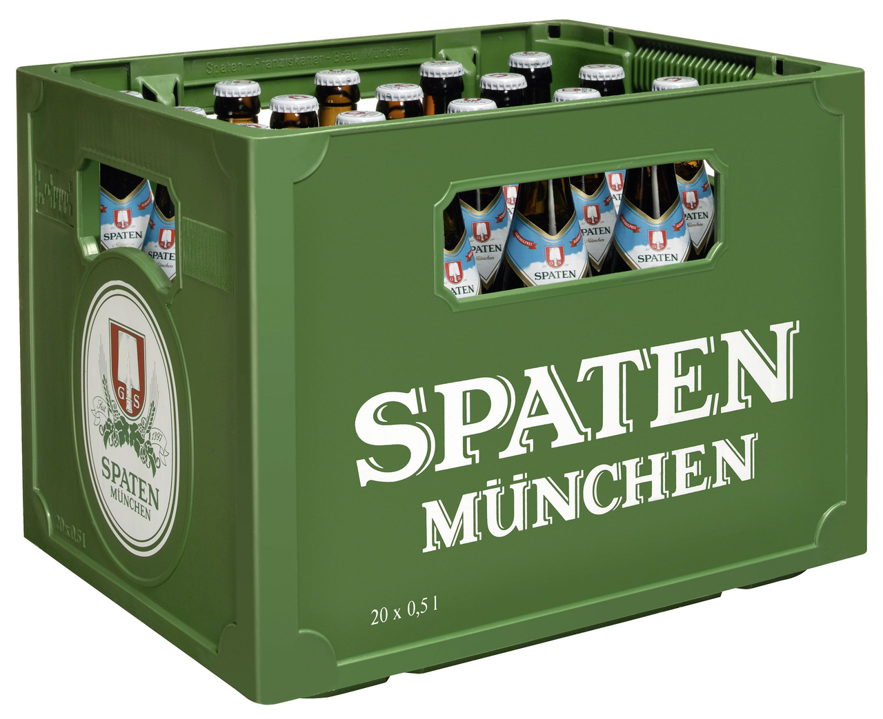 Spaten Alkoholfrei Glas - 20 x 500 ml Flaschen
