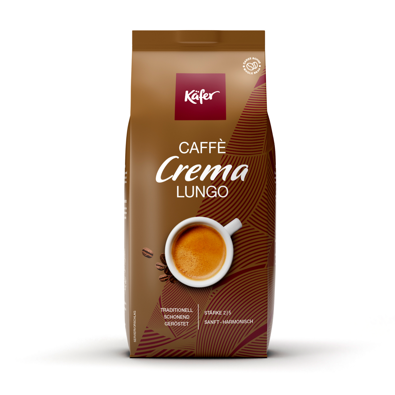Käfer Caffe Crema Lungo - 1,00 kg Beutel