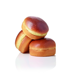 SALOMON FoodWorld Brioche Burger Bun tiefgefroren, gegart, 20 Stück à 80 g - 1,6 kg Karton