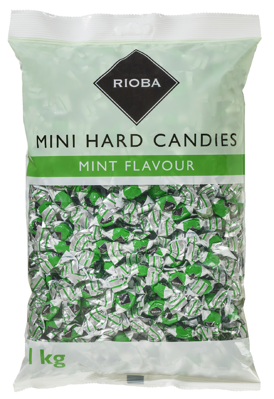 RIOBA Mini Bonbon Mint - 1 kg Packung