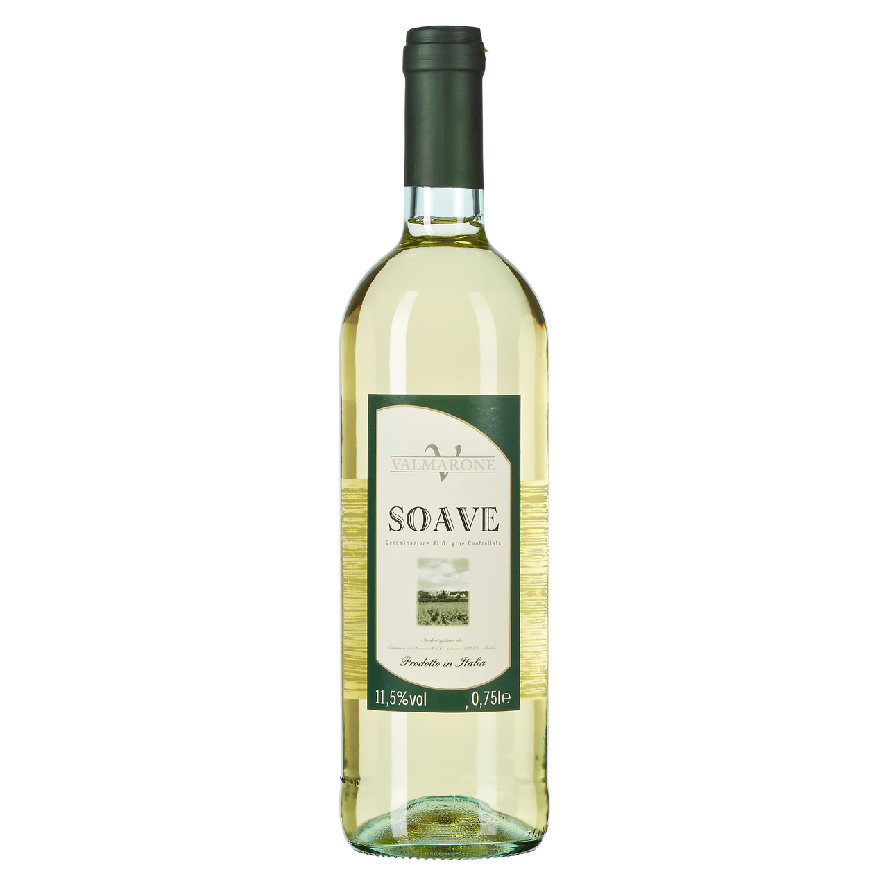 Valmarone Soave Weißwein trocken - 750 ml Flasche