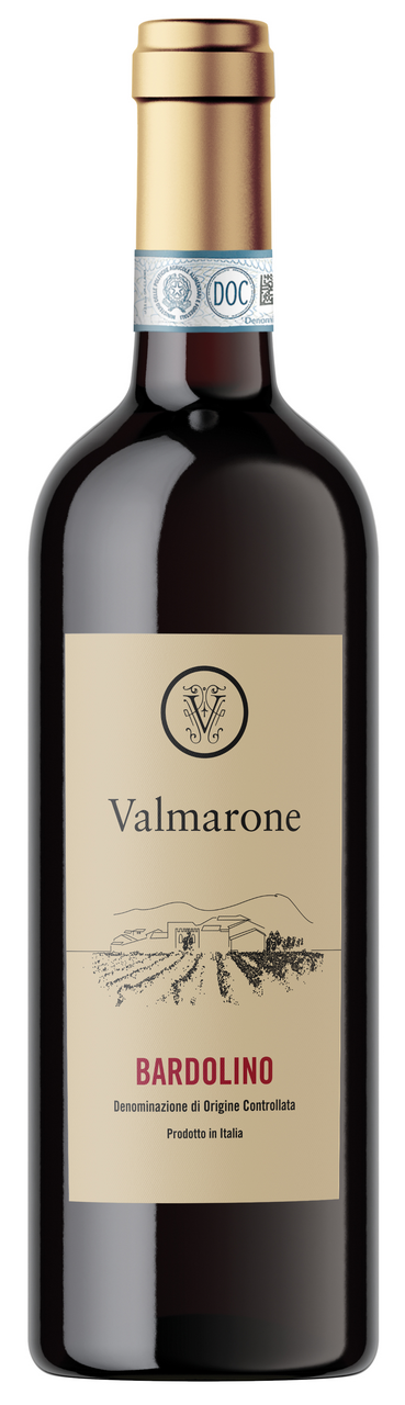Valmarone Bardolino Rotwein trocken - 750 ml Flasche