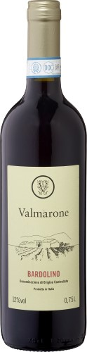 Valmarone Bardolino Rotwein trocken - 750 ml Flasche