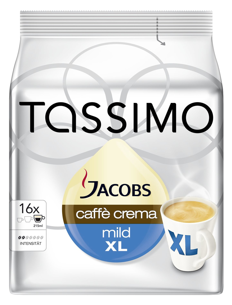 Tassimo Jacobs T DISCs Crema Mild XL 