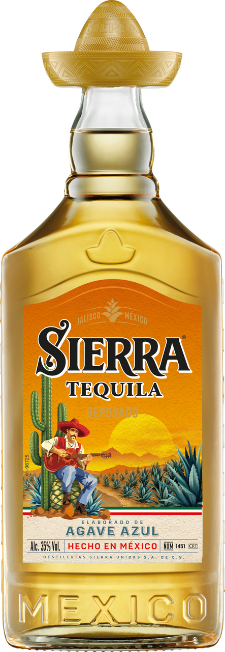Sierra Tequila Reposado 35 % Vol. - 700 ml Flasche