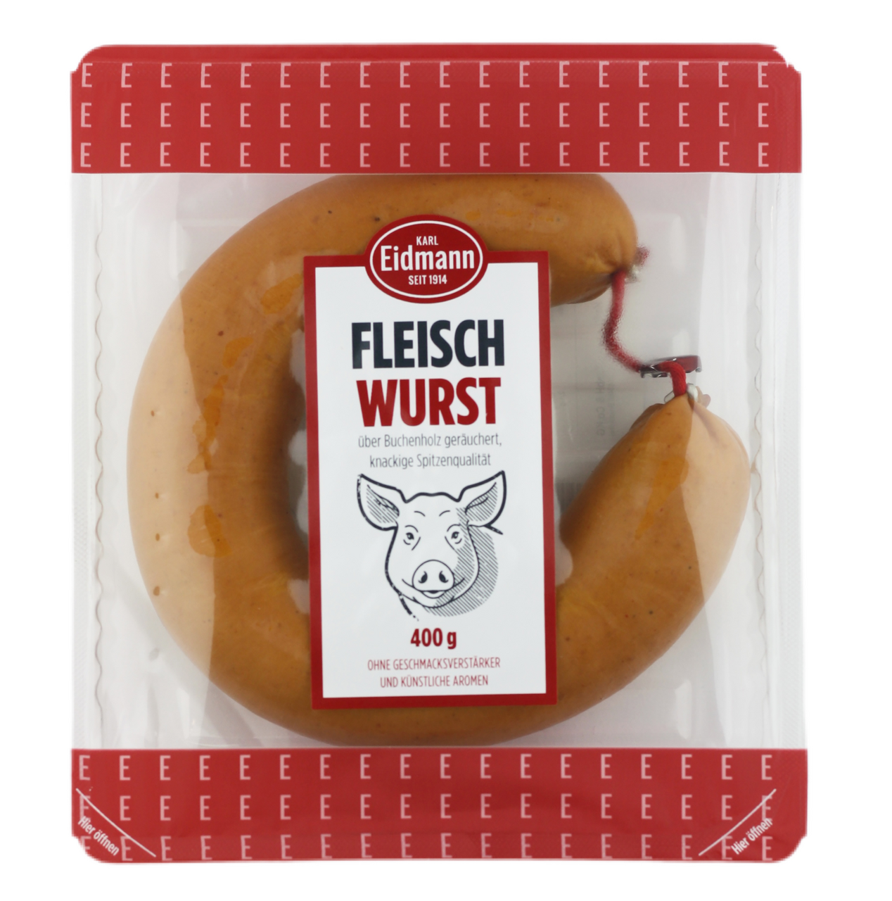 Eidmann Original Fleischwurst - 400 g Packung