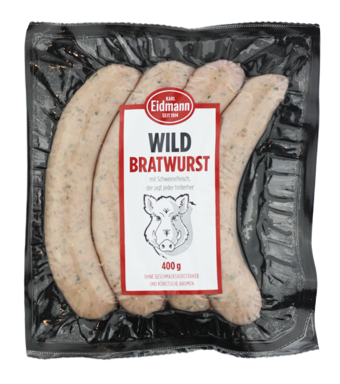 Eidmann Wild-Bratwurst - 400 g Packung