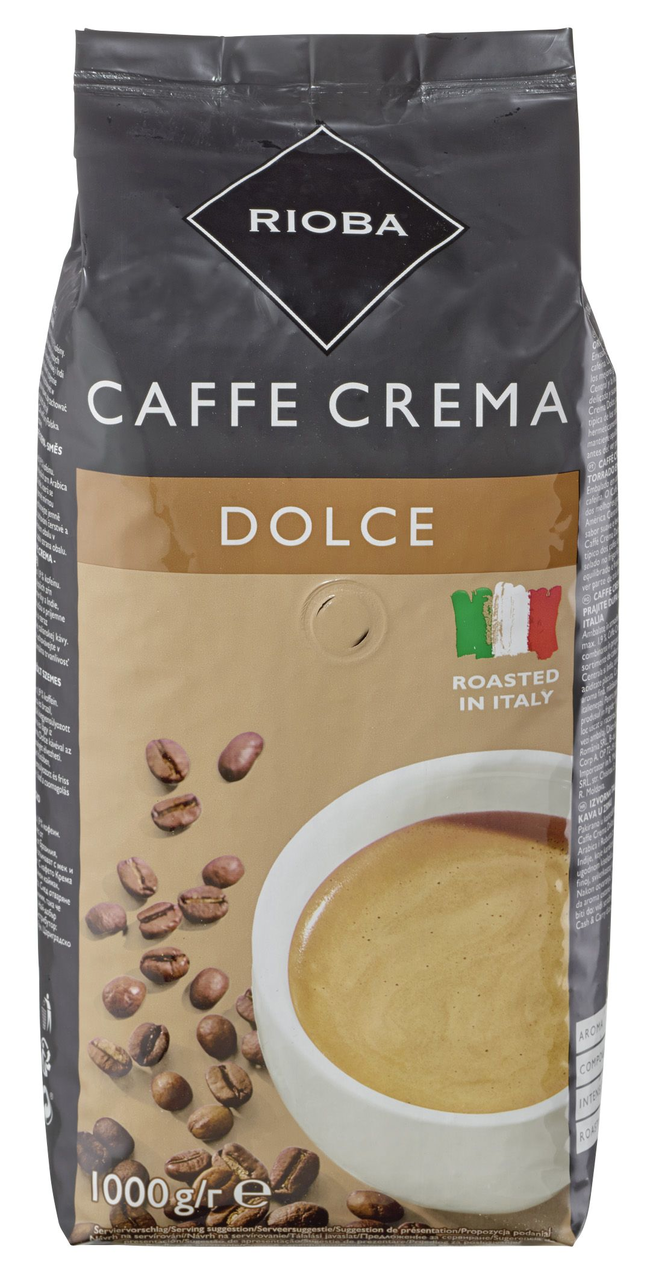 RIOBA Café Crema Dolce 1 kg Beutel