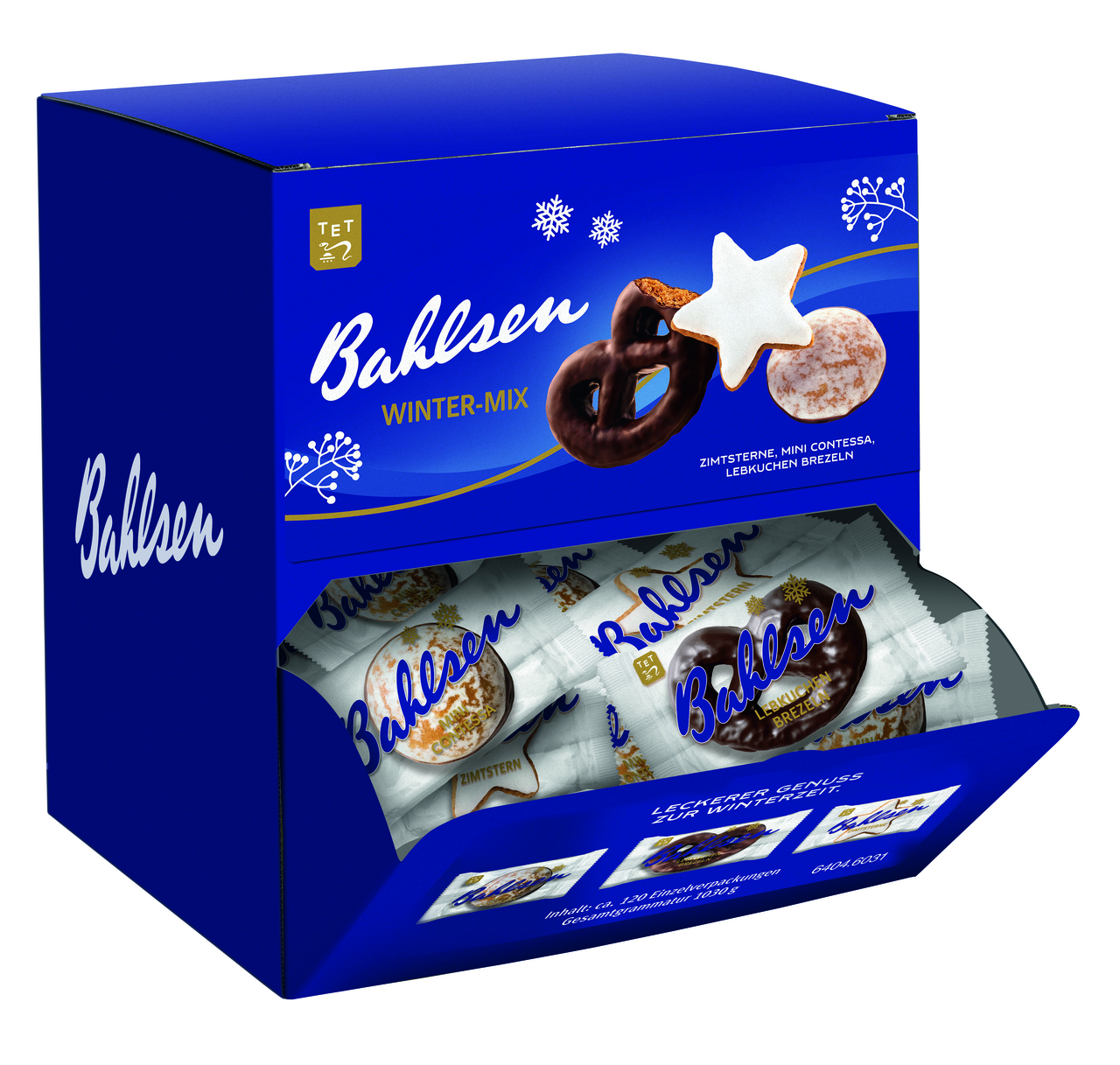 Bahlsen Winter Mix 3-Fach - 1,03 kg Karton