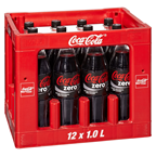Coca-Cola ZERO SUGAR PET - 1 l Flasche